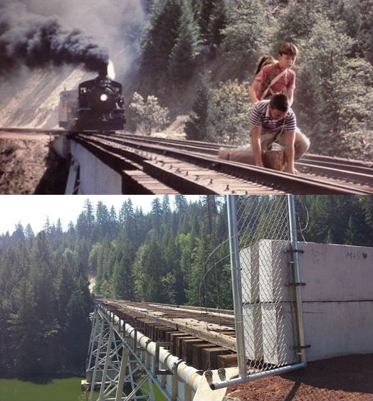 What Places from Stand By Me Look Like Today then and now (15)