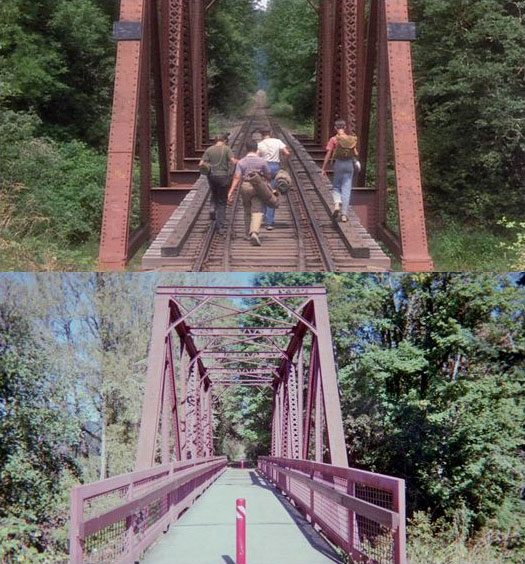 What Places from Stand By Me Look Like Today then and now (6)