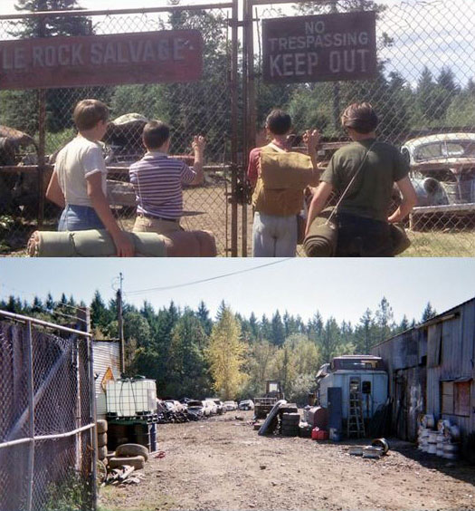 What Places from Stand By Me Look Like Today then and now (8)