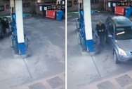 This Woman Can’t Figure Out How to Line Up Her Gas Cap with the Gas Pump