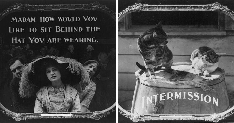 16 Vintage Movie Theatre Etiquette Posters from 1912