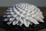 3D Printed Fibonacci Zoetrope Sculptures by John Edmark
