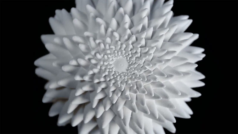 3D Printed Fibonacci Zoetrope Sculptures by John Edmark (5)