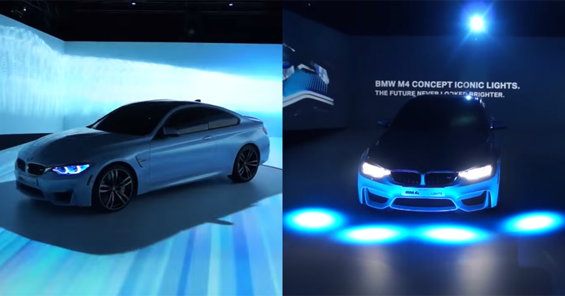 BMW Unveils Intelligent Lighting System at CES 2015