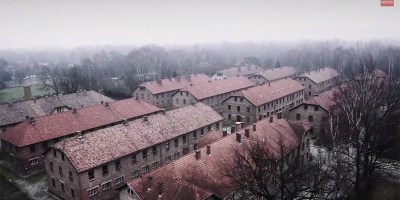 Drone Captures Haunting Aerial Footage of Auschwitz 70 Years On
