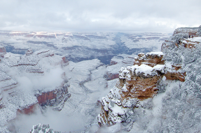 Picture of the Day: Snowstorm at the Grand Canyon