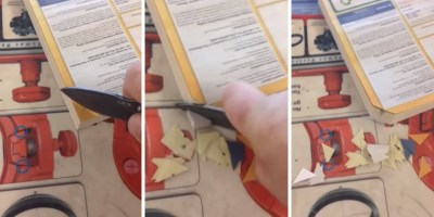 Pocket Knife Cuts Through Phone Book Like Butter