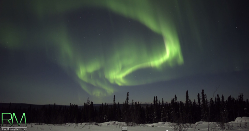 The Northern Lights in Real-Time, Ultra HD