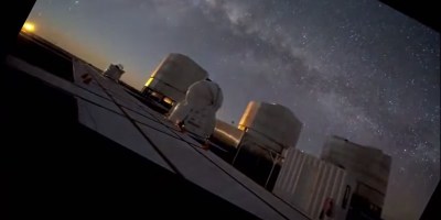 Night Sky Timelapse with Stars Fixed Shows We're Just a Rock Hurtling Through Space