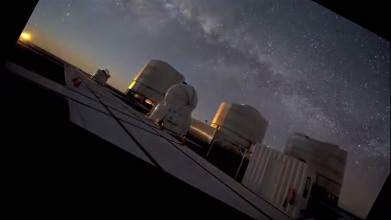 Night Sky Timelapse with Stars Fixed Shows We're Just a Rock Hurtling Through Space