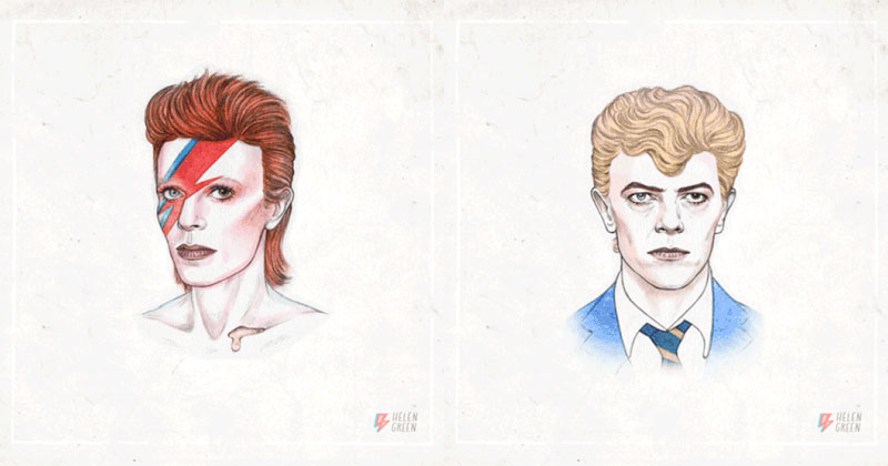 The Style Transformation of David Bowie in One Glorious Gif