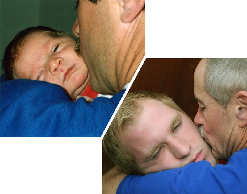 Three Brothers and their Dad Make a Calendar of Recreated Photos for Mom (5)