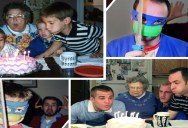 Three Brothers + Dad Make a Calendar of Recreated Photos for Mom