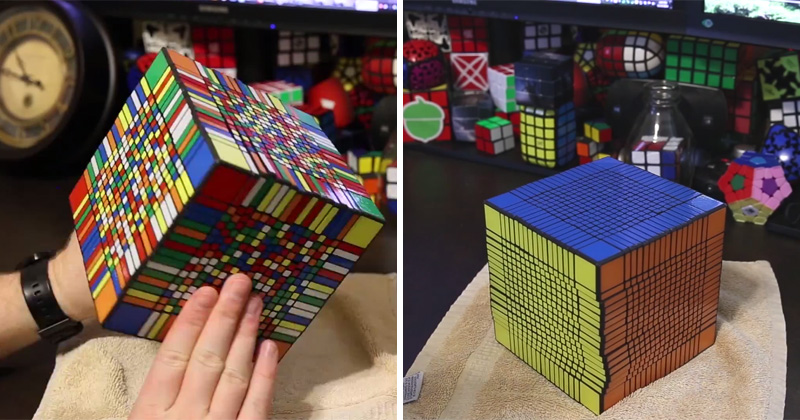 Solving the World's Largest Rubik's Cube (17x17x17)