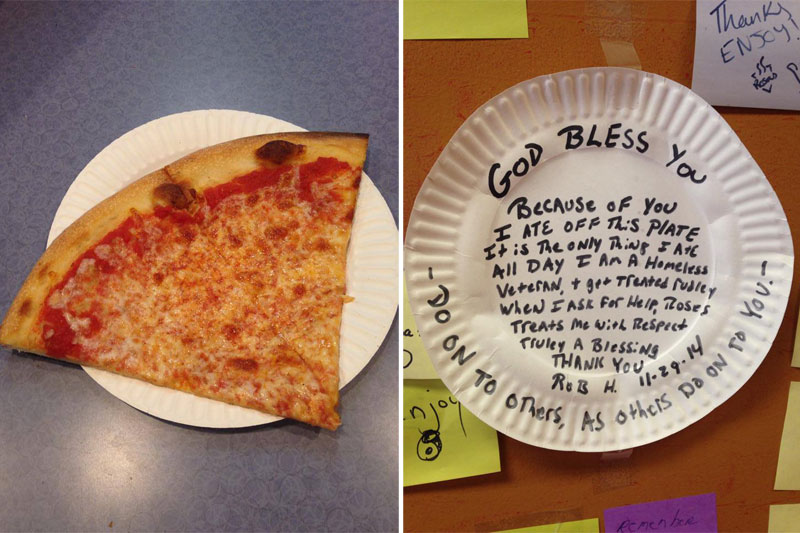 Wall Street Banker Quits to Open $1 Pizza Joint, Customers Pay It Forward to Feed Homeless (15)