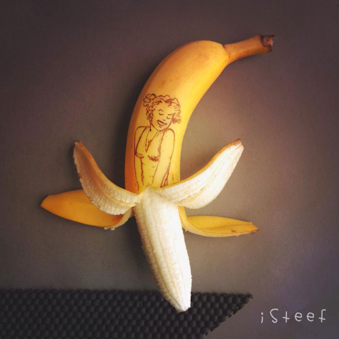 This Artist Uses Bananas As His Canvas Twistedsifter