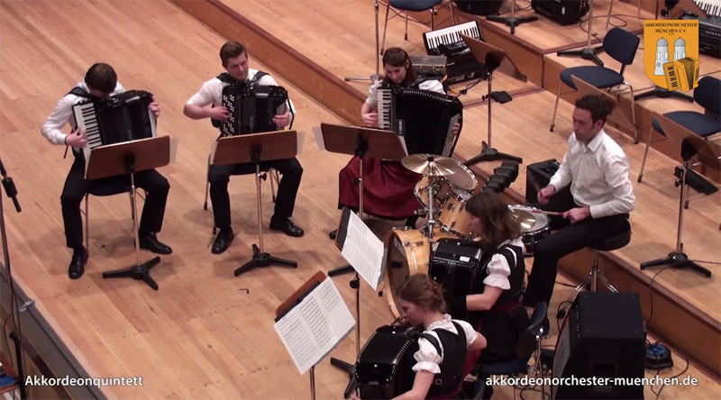 This is What Darude's Sandstorm Sounds Like on 5 Accordions