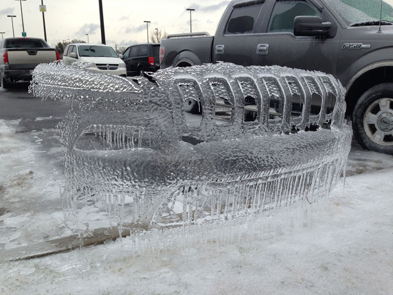 ice grill jeep north carolina The Top 25 Pictures of the Day for 2015