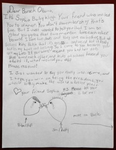 obama letter to sophia obama letter to sophia