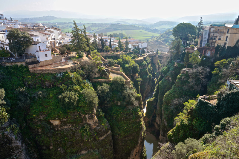 river running through ronda spain The Top 50 Pictures of the Day for 2015