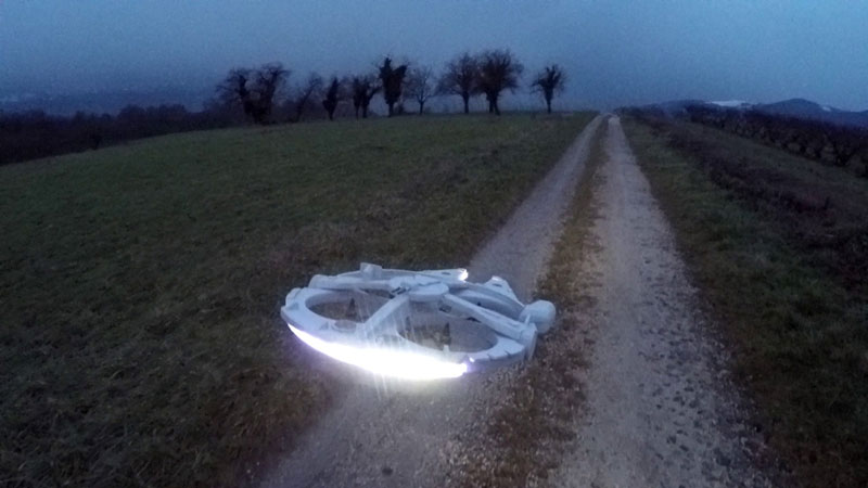 This Guy Built a Millennium Falcon Quadcopter and It's Awesome (1)