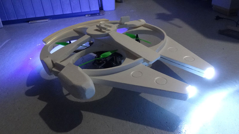 This Guy Built a Millennium Falcon Quadcopter and It's Awesome (19)