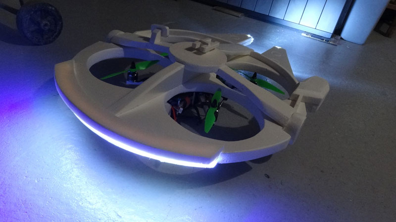 This Guy Built a Millennium Falcon Quadcopter and It's Awesome (20)
