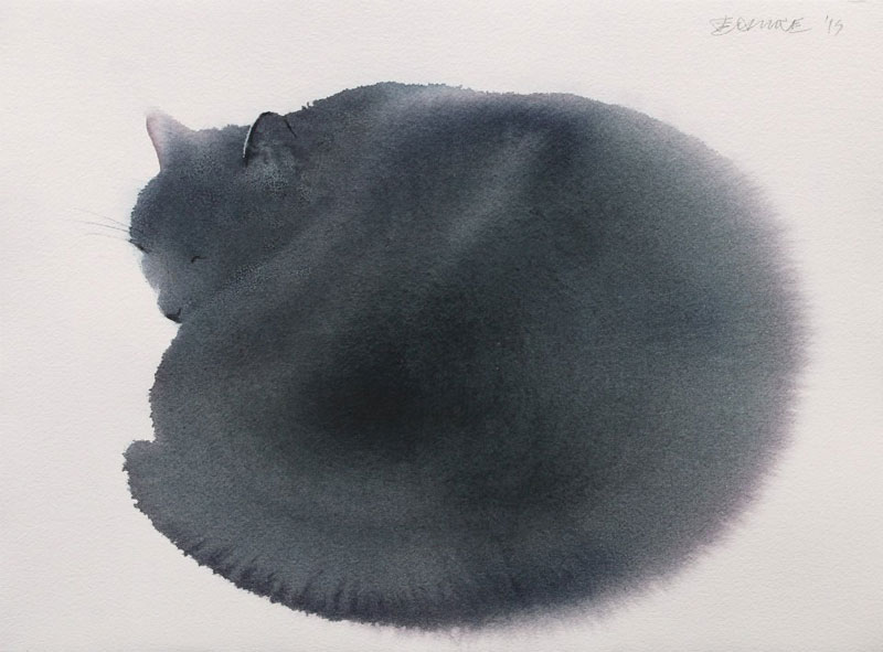watercolor cats by endre penovac (12)