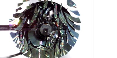 If You Spin a CD Fast Enough it Will Explode. Here's What That Looks Like at 170,000 FPS