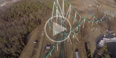 This is What an 81 degree, 325 ft Drop at 95 mph Looks Like