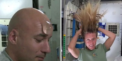 How Astronauts Wash Their Hair in Space