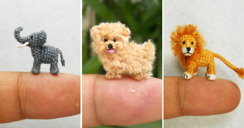 The 25 Cutest Miniature Crochet Animals Ever