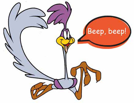 road runner beep beep Chuck Jones 9 Golden Rules for the Coyote and the Road Runner