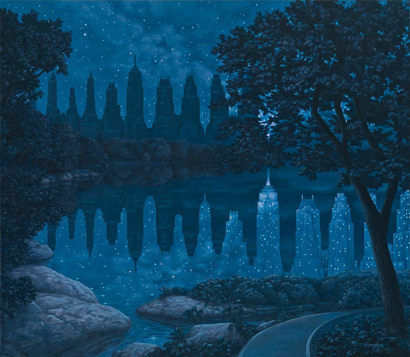 surreal optical illusion paintings by rob gonsalves (5)