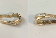 Amazing Wedding Ring Restoration After Falling Into Garbage Disposal