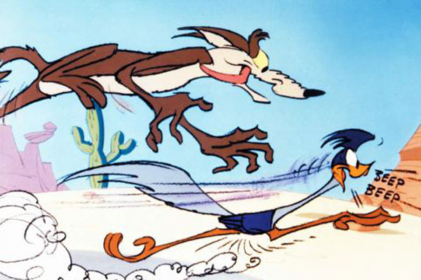 wile e coyote and the road runner beep beep Chuck Jones 9 Golden Rules for the Coyote and the Road Runner