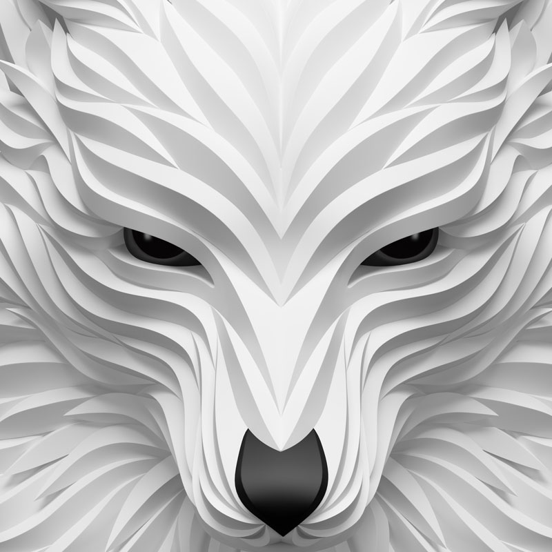 Wolf and Hoof: 3D Animals by Maxim Shkret