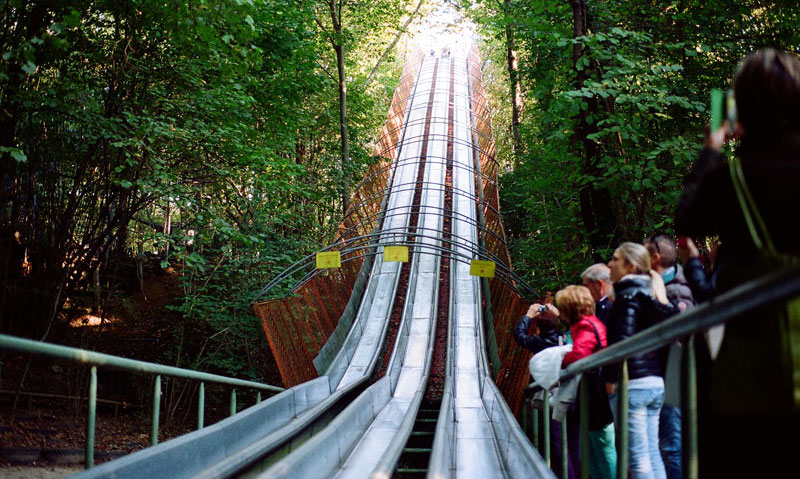 This Guy Spent the Last 40 Years Building His Own Human-Powered Theme Park