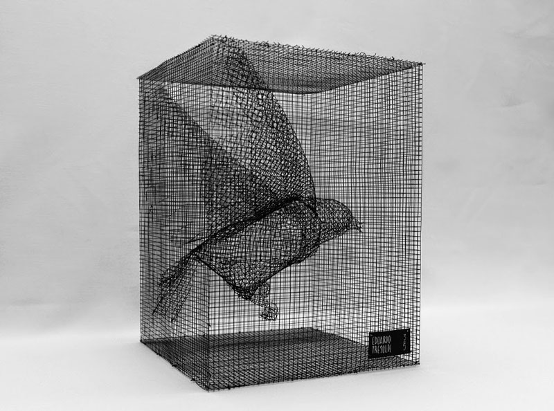 Figurative Wire Mesh Sculptures by Edoardo Tresoldi » TwistedSifter
