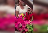 Guy Buys Every Single Rose this Woman is Selling on One Condition:
