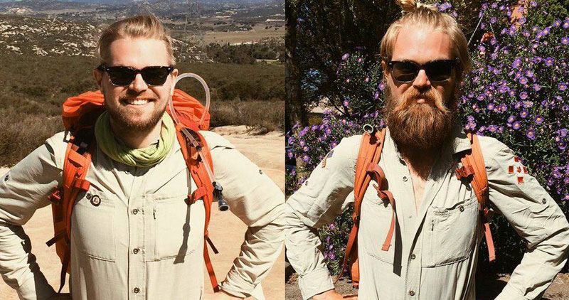 Picture of the Day: Hiking from Mexico to Canada | Before and After