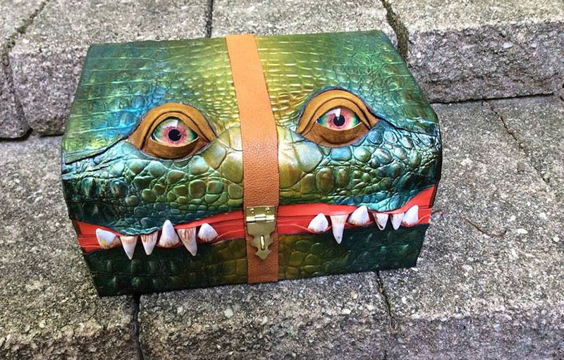 leather monster bags and boxes by mellie z fine line leather design (1)