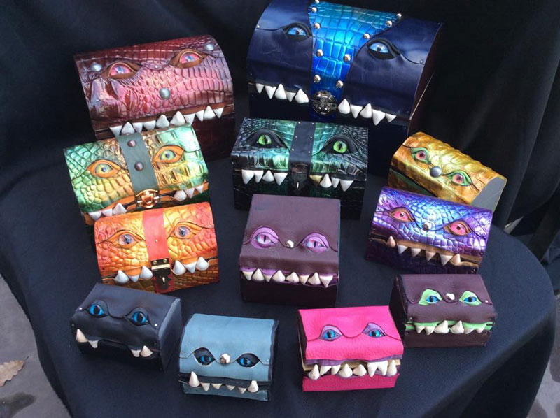 leather monster bags and boxes by mellie z fine line leather design (3)