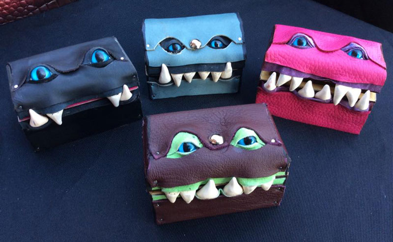 leather monster bags and boxes by mellie z fine line leather design (8)