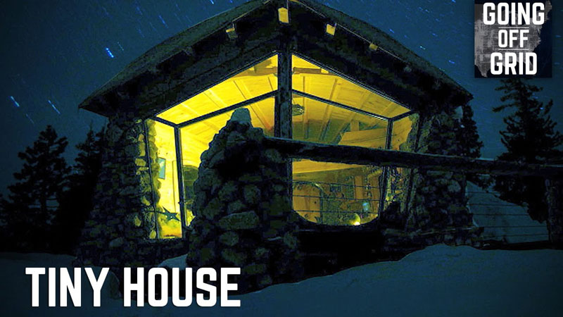 Pro Snowboarder Moves Off the Grid Into 225 sq ft Dream House Surrounded by Nature
