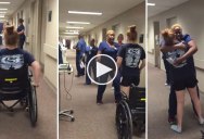 Woman with Paralysis Surprises Her Nurse by Walking