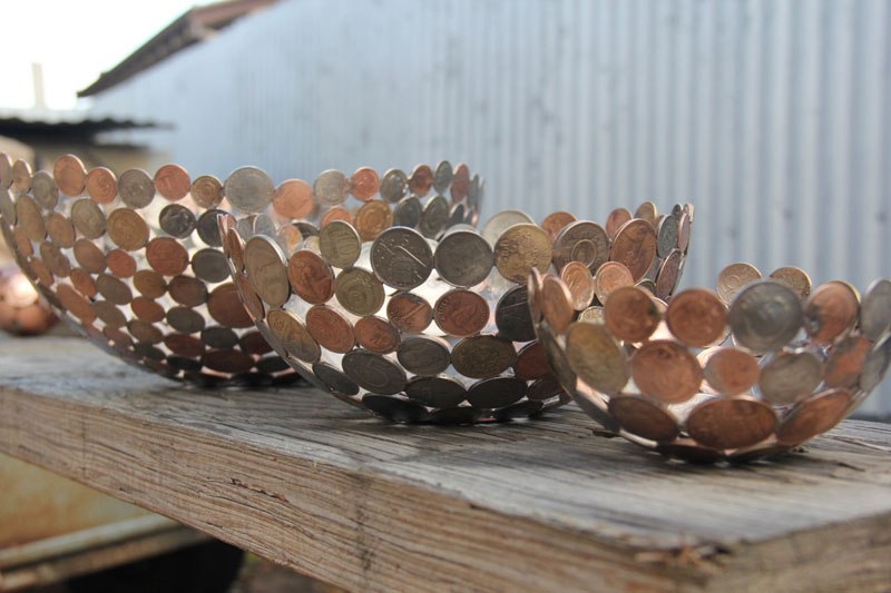 Discarded Keys Artist Turns Discarded Keys and Coins Into Works of Art - TwistedSifter