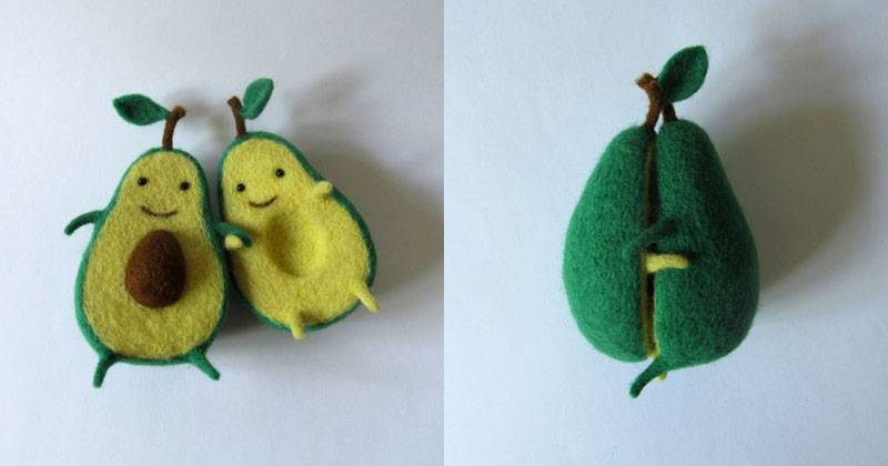 Someone Made an Avocado Plush Toy and It's Adorable
