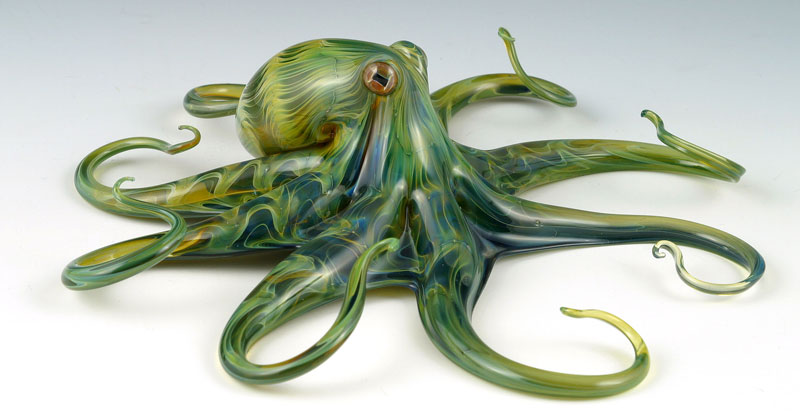 Stunning Glass Blown Animal Sculptures by Scott Bisson