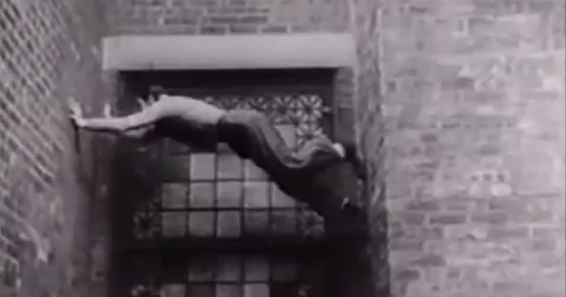 Old School Parkour from the 1930s